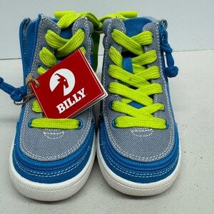 Kids Sneakers - Blue and Green